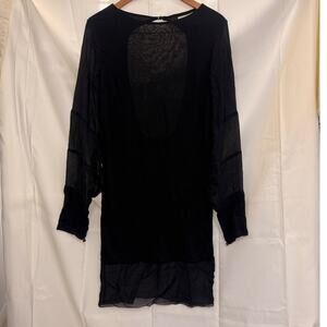 Antonio Berardi Backless Long Sleeve Mini Dress EU‎ 42